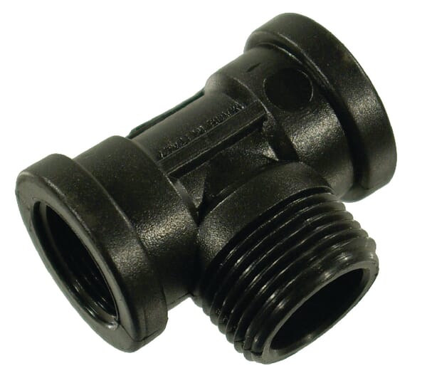 T-Stück 2xIG 3/4" + 1xAG 1" 133034