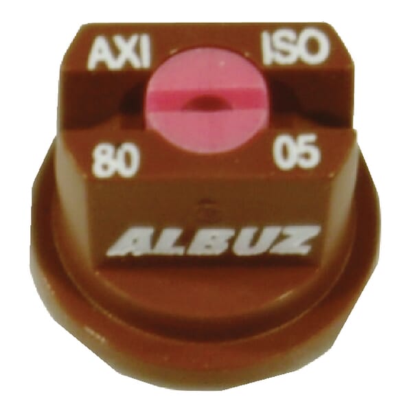 Flachstrahldüse AXI 80° braun Keramik AXI8005