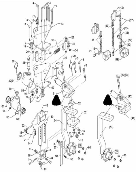 Drehlager D60 D20 4495758