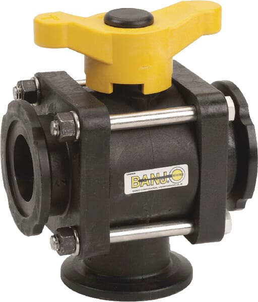 Ventil 2" Aufn. unten/Flansch MV200BL