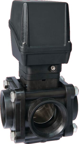 Elektr. 3-Wege-Kugelventil 1" weiblich 853K14A44
