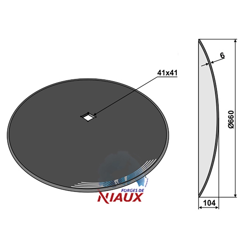 Landwirtschaft Bodenbearbeitung Scheibeneggen Scheibe glatt Gregoire Besson|Kuhn|Huard