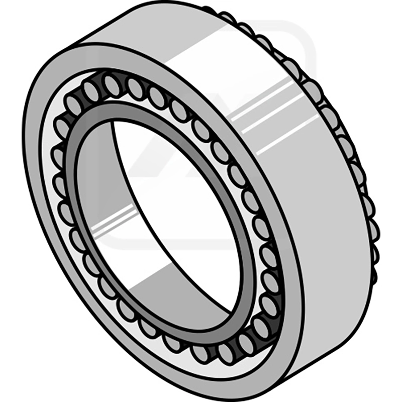 Landwirtschaft Bodenbearbeitung Scheibeneggen Zubehör Kegelrollenlager Ø68
