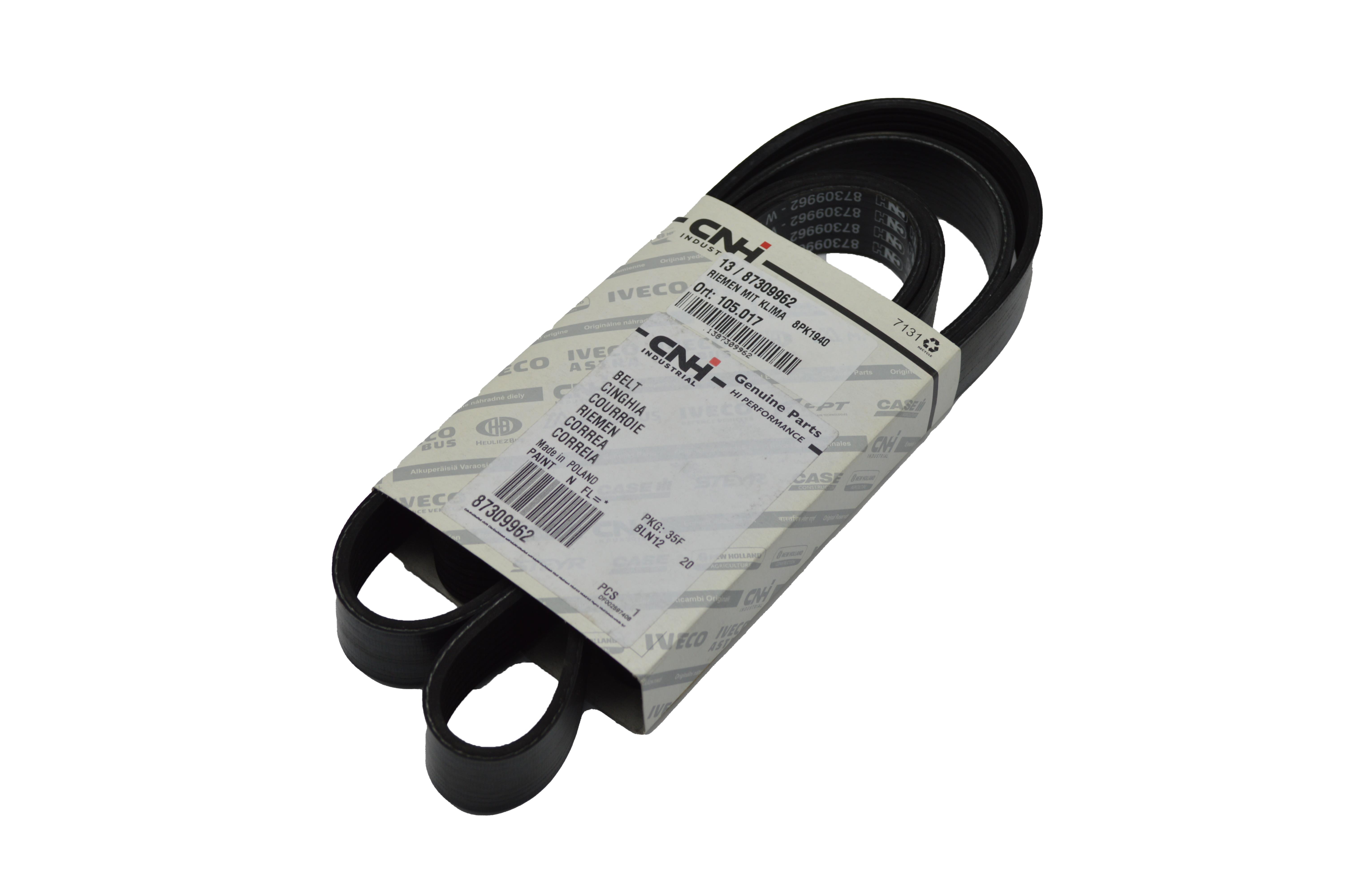 Motor-Hauptriemen mit Antrieb Klimaanlage für New Holland Traktoren 8PK1940