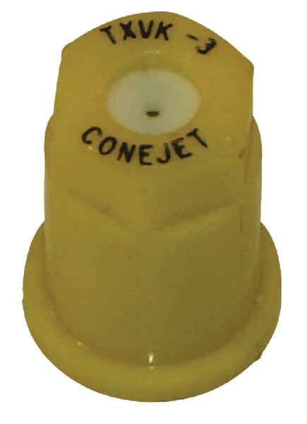 Hohlkegeldüse TXVK 80° gelb Keramik TXVK3
