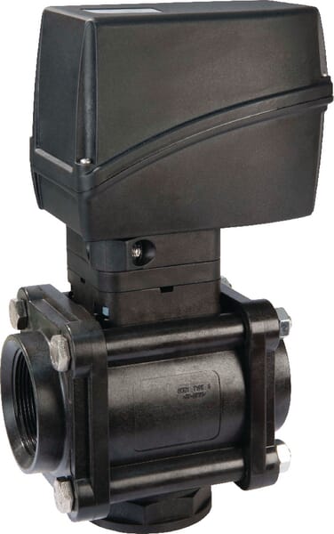 Elektrischer 3-Wege-Kugelhahn 1 1/2" 853K25E66