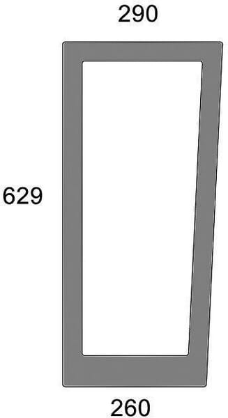 Kramp Frontscheibe unten 00150339010N