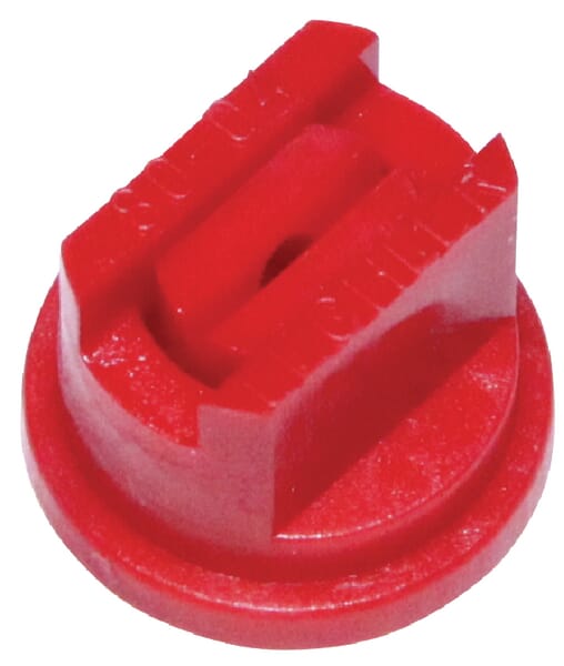Flachstrahldüse ST 80° rot Kunststoff ST8004