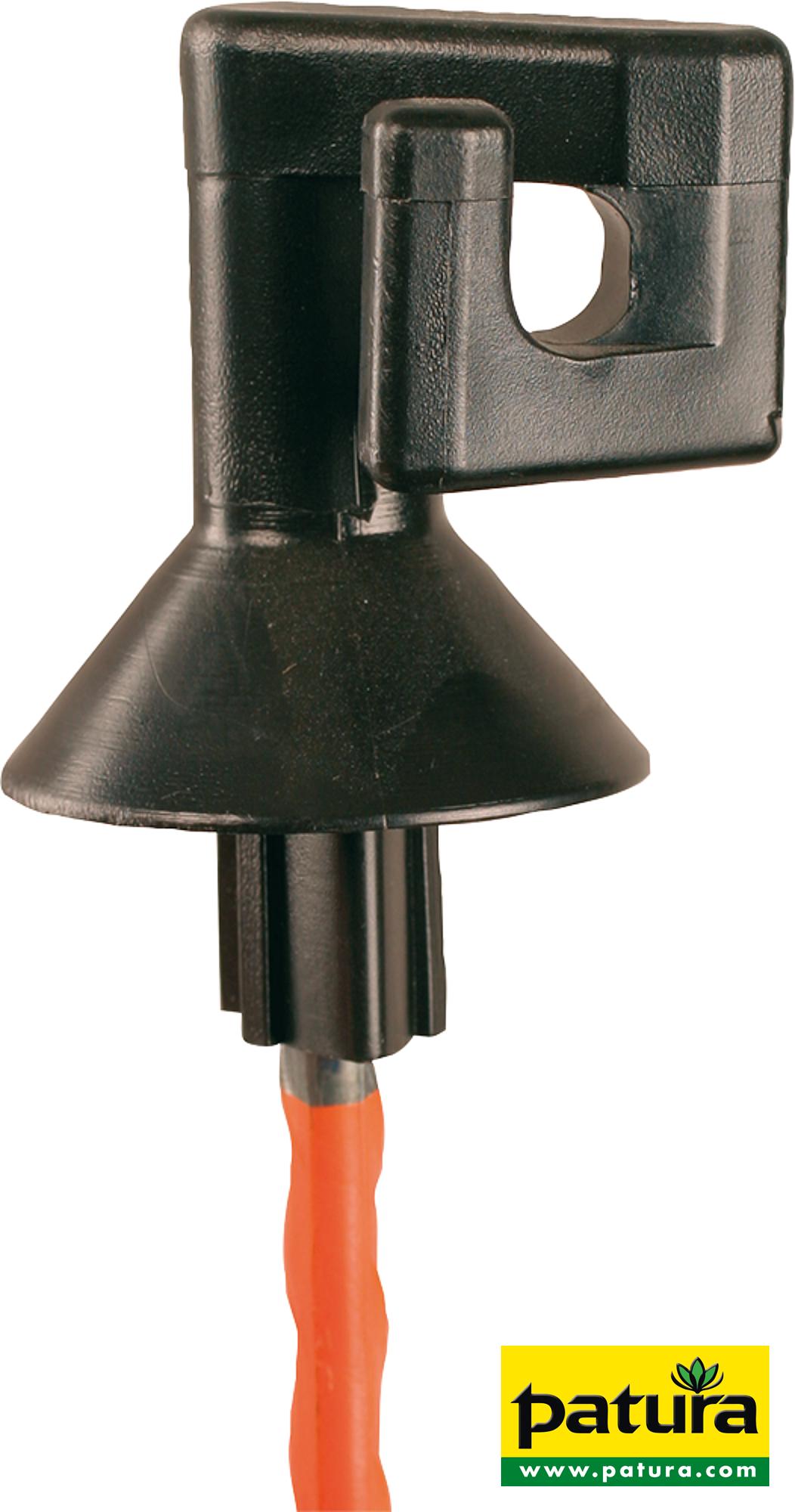 ERSATZ-KOPFISOLATOR FÜR RUNDPFAHL D=8 MM