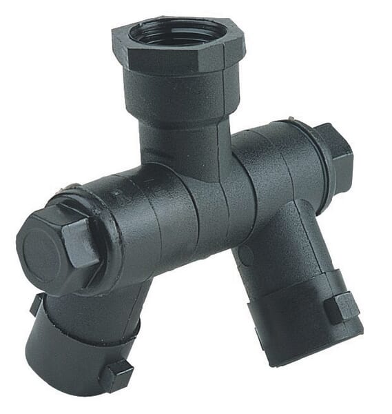 Düsenhalter doppelt drehbar 3/8"F. 404182