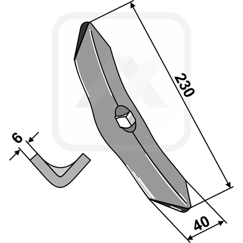 Landwirtschaft Bodenbearbeitung Grubber Schare & Leitbleche Kverneland-Schar Kverneland|Dal-Bo