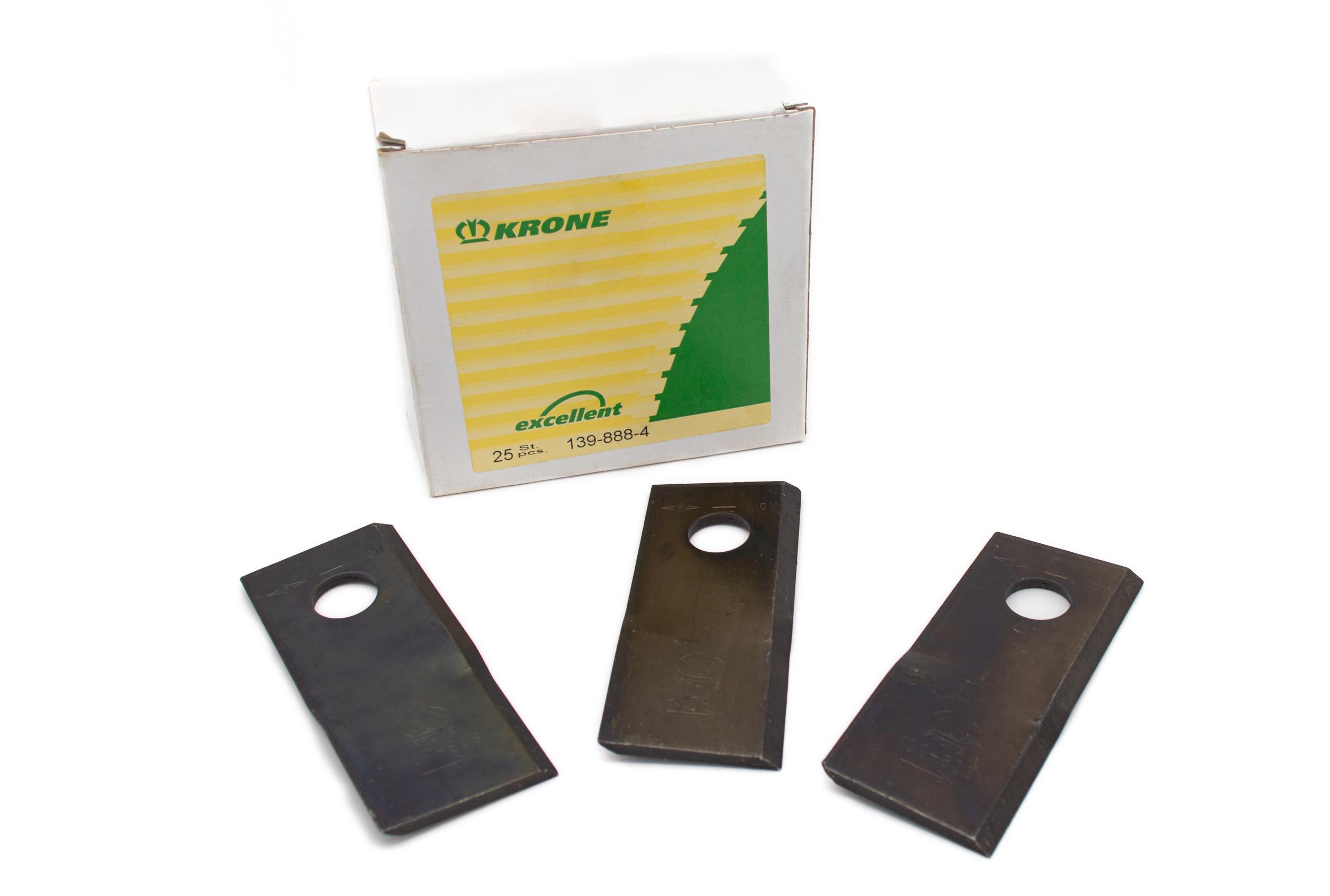 Messer links 4X50X112 für Krone und Fella Scheibenmäher