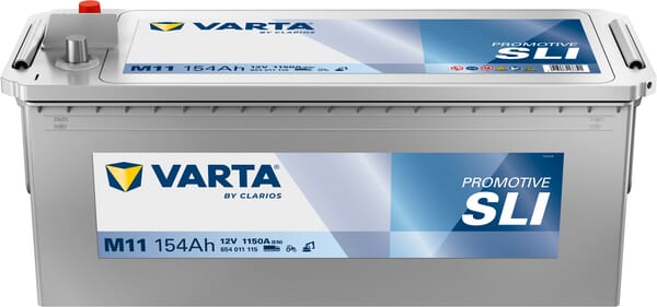 VARTA Batterie 12V 154Ah 1150A M11 VARTA Promotive SLI 654011115