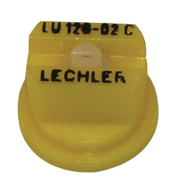 Flachstrahldüse LU 120° gelb Keramik LU12002C