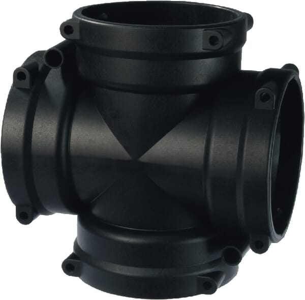 4-Wege-Verschraubung 90° T9F 159099