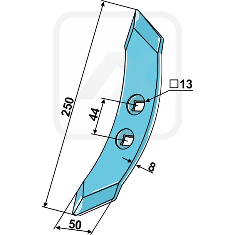 Landwirtschaft Bodenbearbeitung Grubber Schare & Leitbleche Schar Rabe