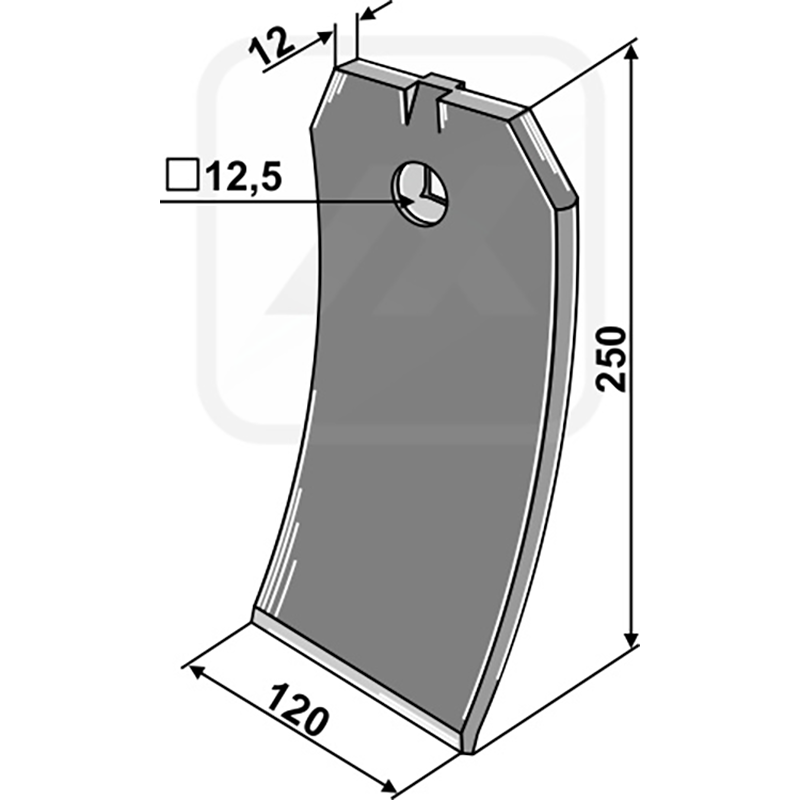 Landwirtschaft Bodenbearbeitung Grubber Schare & Leitbleche Scharspitze Väderstad