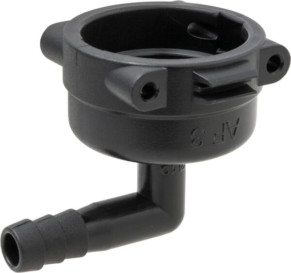 Gabelkupplung, Innengewinde, 90°, AF3, 10 mm, Schlauchanschluss 8419301