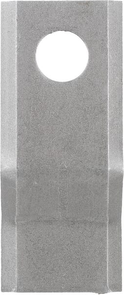 Kramp Mähmesser links / rechts 120x50x4 mm, Bohrung Ø 21 mm, geeignet für Pöttinger, 25er-Packung 434122KR