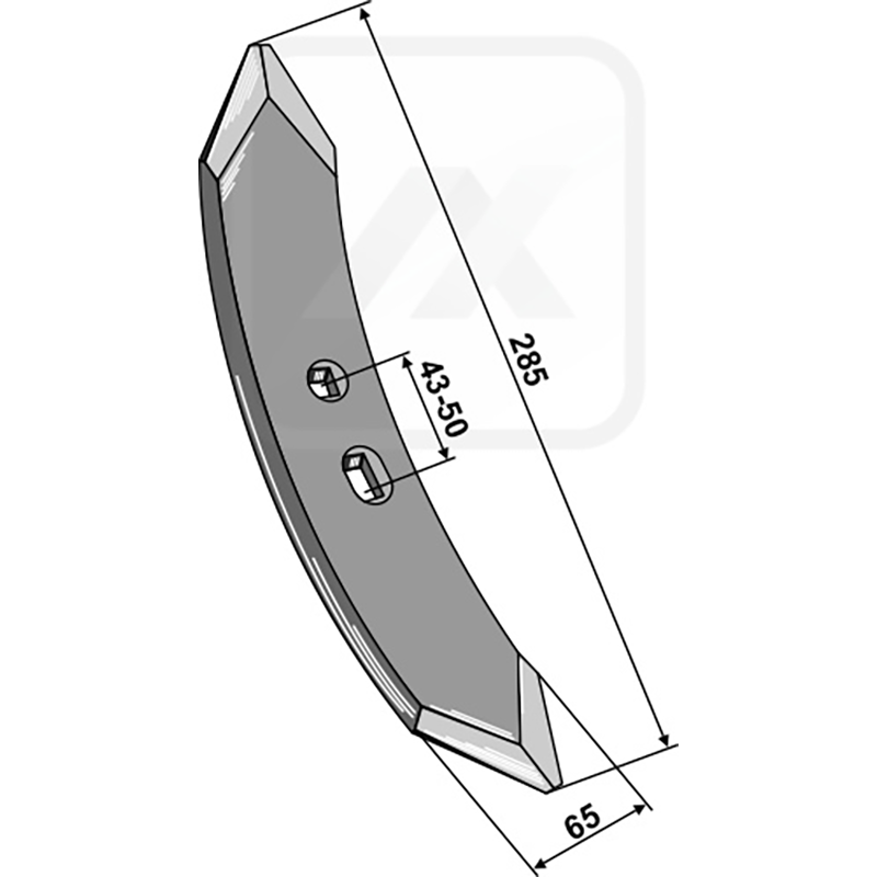 Landwirtschaft Bodenbearbeitung Grubber Schare & Leitbleche Schar 