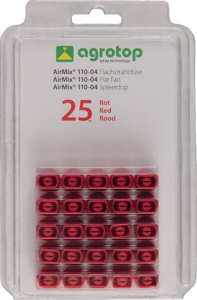 Flachstr.Düse AirMix 110° rot AM11004P025