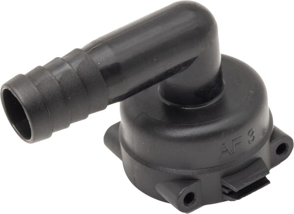 Gabelkupplung, Innengewinde, 90°, AF3, 16 mm, Schlauchanschluss 8419303