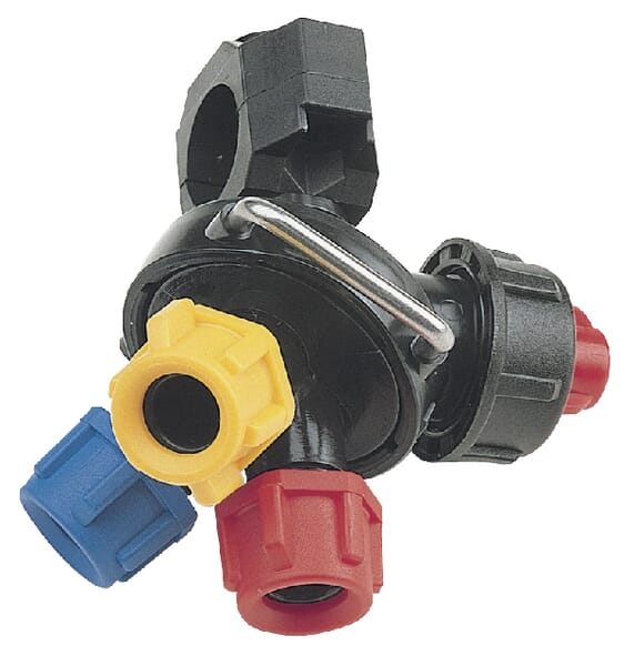 Düsenhalter 3fach f. 3/4 Rohr 4012055