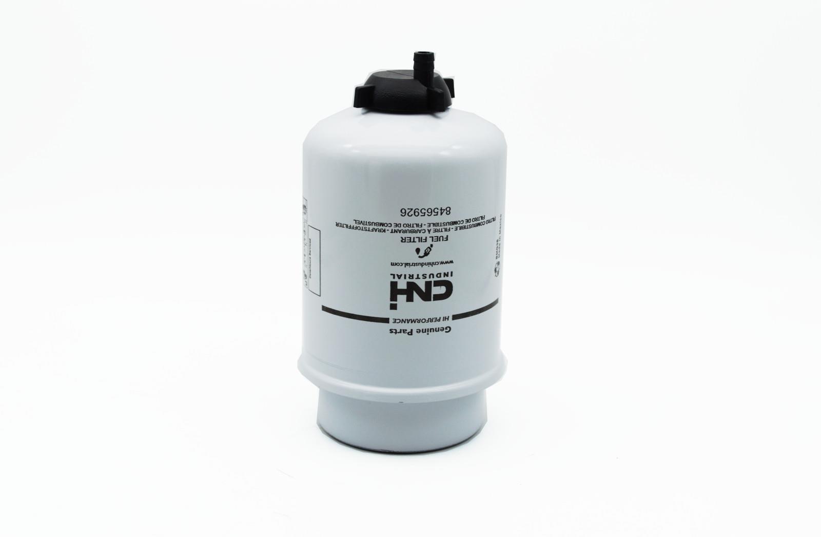 Kraftstofffilter für New Holland Traktoren, Radlader/Lader und Mähdrescher sowie FORD Traktoren, Mähdrescher, Radlader/Lader, Ballenpressen und Baggerlader sowie FIAT Traktoren, Mähdrescher und Radlader/Lader sowie Laverda Traktoren und Mähdrescher