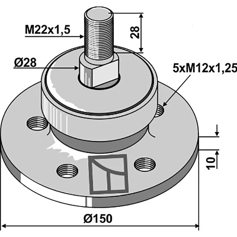 Landwirtschaft Bodenbearbeitung Scheibeneggen Zubehör Lager