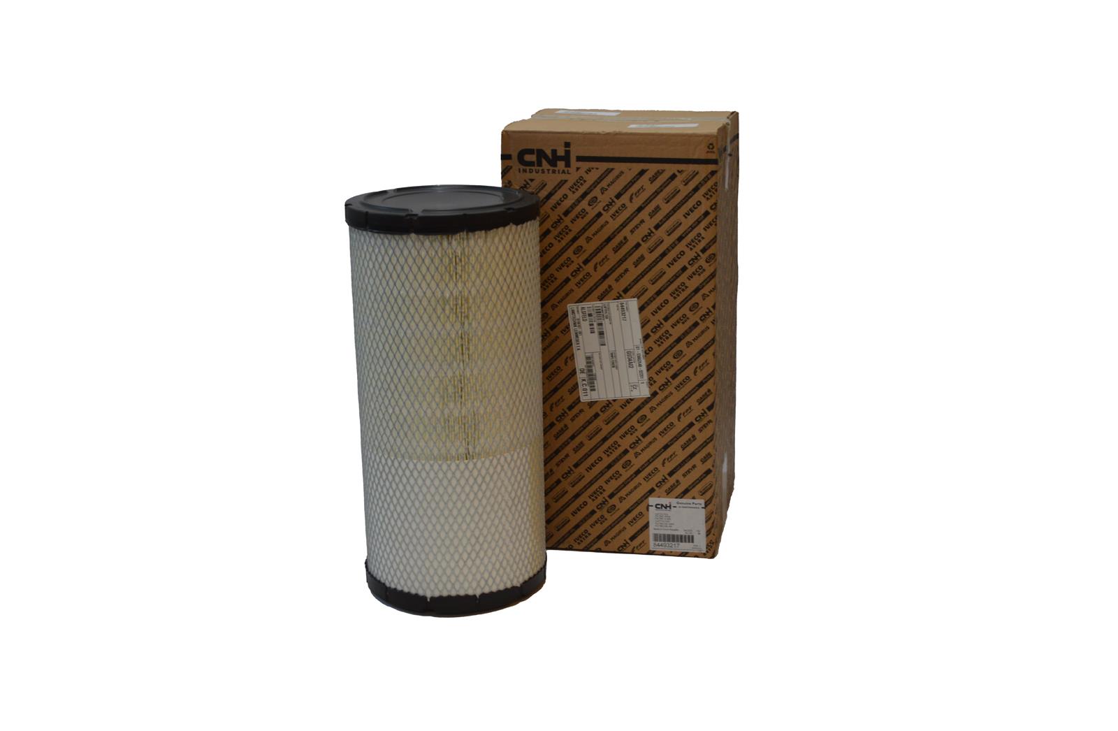 Luftfilter für New Holland Traktoren, Radlader/Lader und Mähdrescher sowie FORD Traktoren, Mähdrescher, Radlader/Lader, Ballenpressen und Baggerlader sowie FIAT Traktoren, Mähdrescher und Radlader/Lader sowie Laverda Traktoren und Mähdrescher