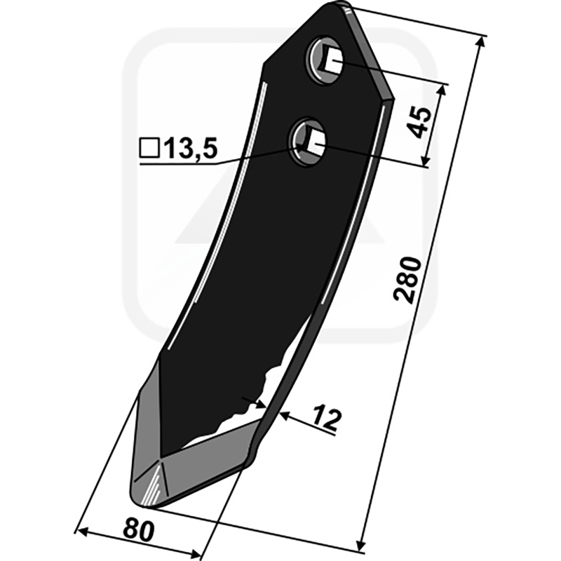 Landwirtschaft Bodenbearbeitung Grubber Schare & Leitbleche Scharspitze Kuhn
