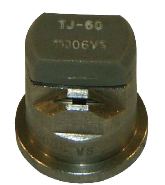 Doppelflachstrahldüse TJ 110° grau V2A TJ6011006VS