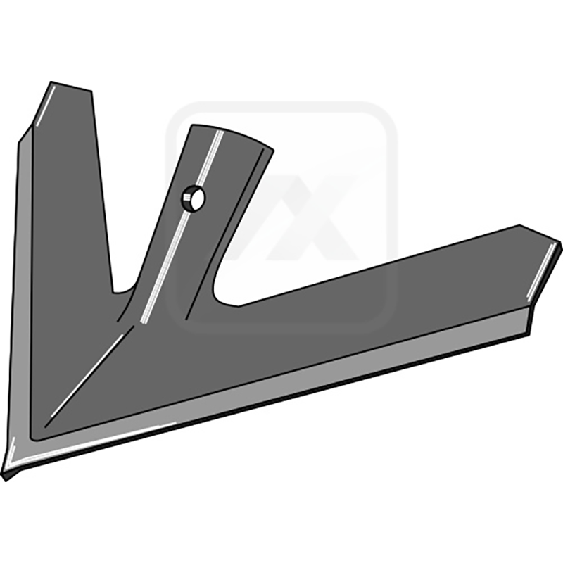 Landwirtschaft Bodenbearbeitung Grubber Schare & Leitbleche Schnell-Wechsel-Schar - 460mm Bourgault