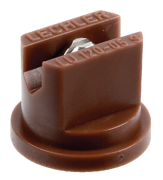 Flachstrahldüse LU 120° braun V2A LU12005S