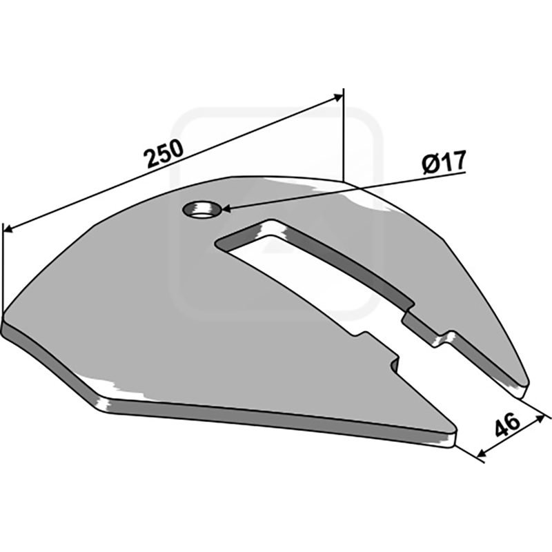 Landwirtschaft Bodenbearbeitung Grubber Schare & Leitbleche Scharflügel Simba|Great Plains