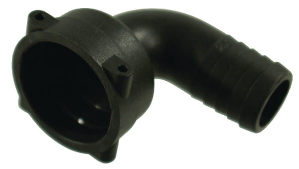 Schlauchanschl. 90° T9F 75mm 1190975