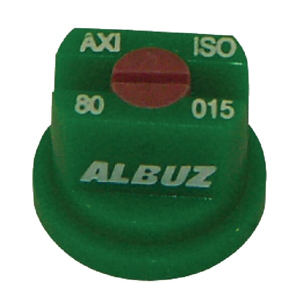 Flachstrahldüse AXI 80° grün Keramik AXI80015