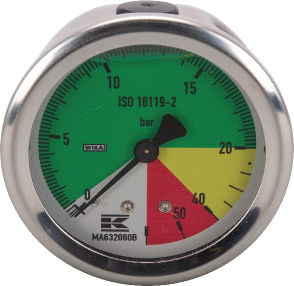 Manometer 63 1/4"hi. AHL-fest MA632060B