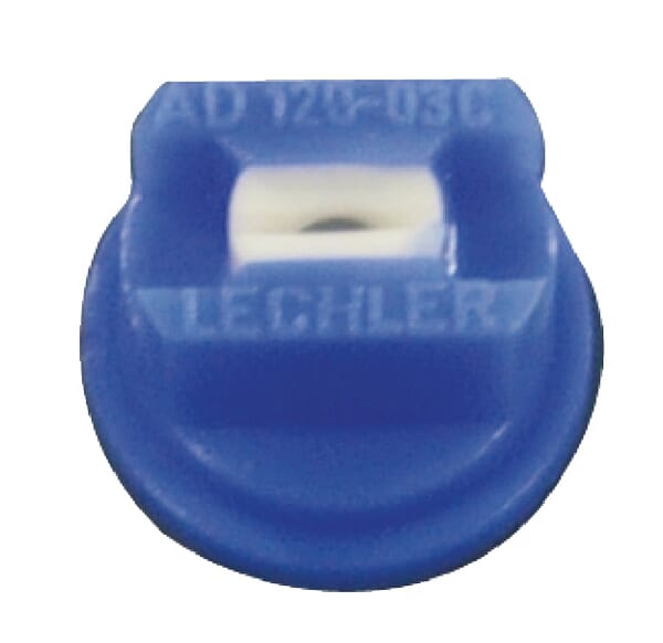 Flachstrahldüse AD 120° blau Keramik AD12003C