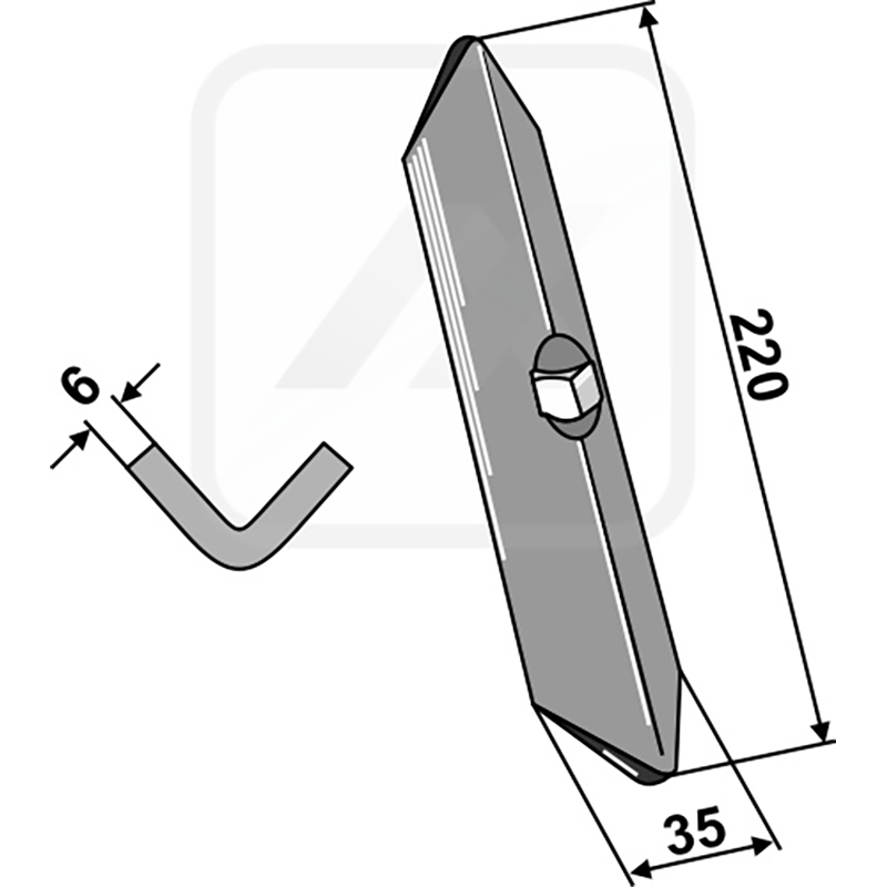 Landwirtschaft Bodenbearbeitung Grubber Schare & Leitbleche Gerades Schar Kverneland|Amazone / BBG|Bednar