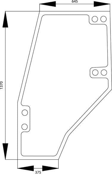 SDF Türscheibe 04402777