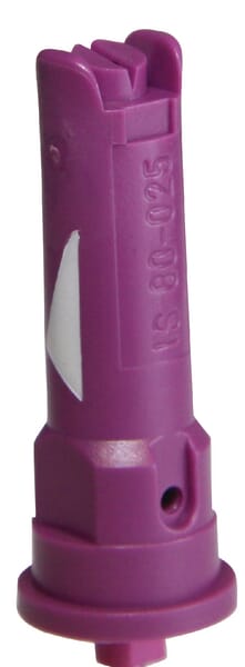 Injektor-Randdüse IS 80° violett Kunststoff IS80025POM