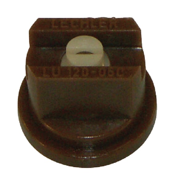 Flachstrahldüse LU 120° braun Keramik LU12005C