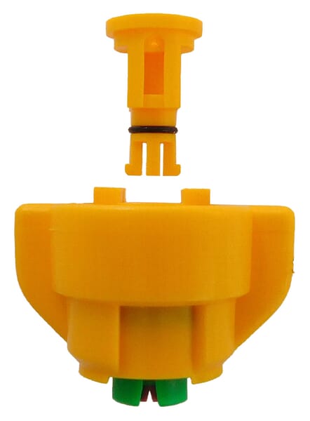 Injektordüse TD 60° 02 gelb/grün Keramik Agrotop TD6002