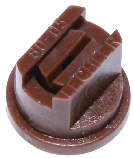 Flachstrahldüse ST 80° braun Kunststoff ST8005