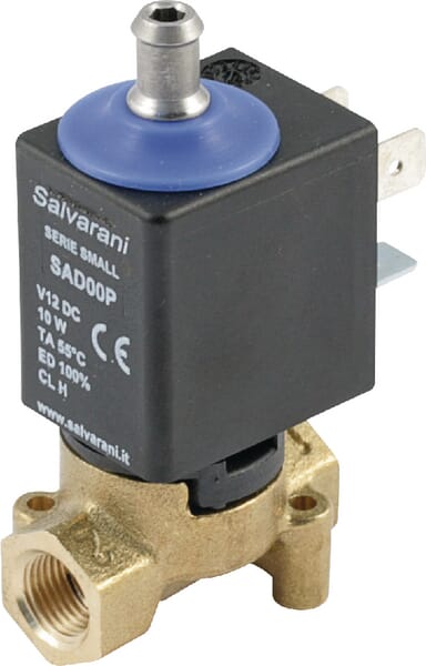 Elektr. 1/8" 3-Wege-Ventil 12V 210530