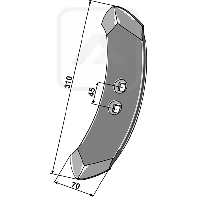 Landwirtschaft Bodenbearbeitung Grubber Schare & Leitbleche Schmalschar Väderstad