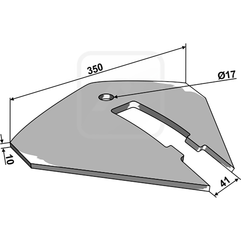 Landwirtschaft Bodenbearbeitung Grubber Schare & Leitbleche Scharflügel Simba|Great Plains