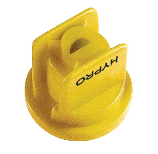 Flachstrahldüse LD 110° gelb Kunststoff LD02F110