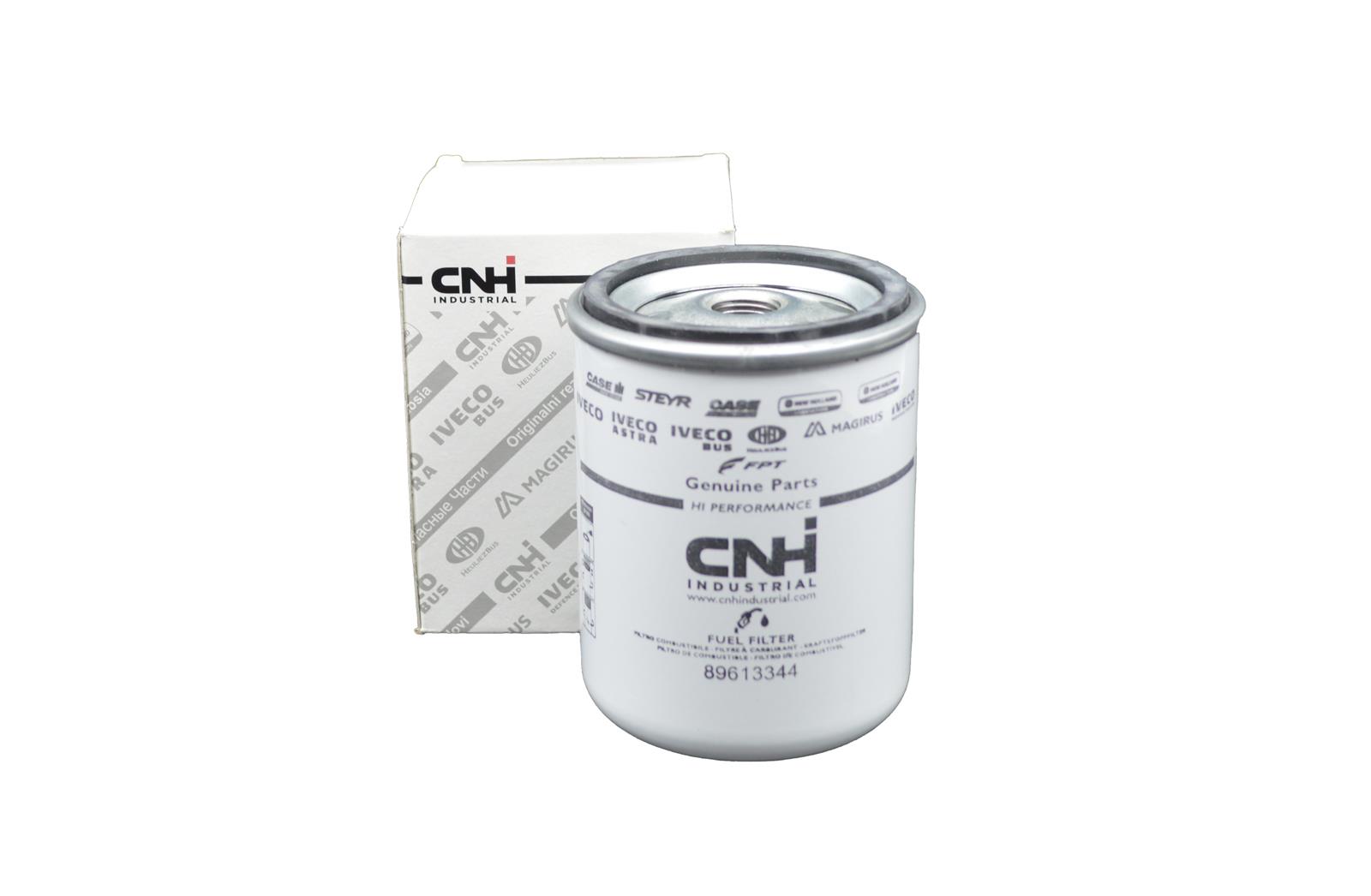 Kraftstofffilter für New Holland Traktoren, Radlader/Lader und Mähdrescher sowie FORD Traktoren, Mähdrescher, Radlader/Lader, Ballenpressen und Baggerlader sowie FIAT Traktoren, Mähdrescher und Radlader/Lader sowie Laverda Traktoren und Mähdrescher